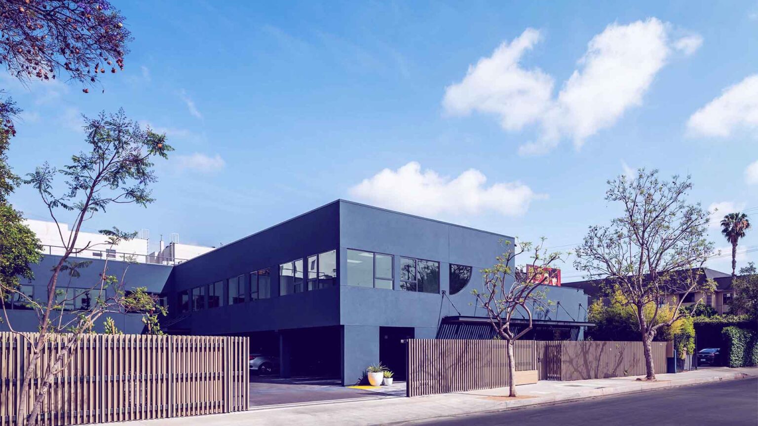 Exterior of 712 Seward - boutique scale, bold presence.