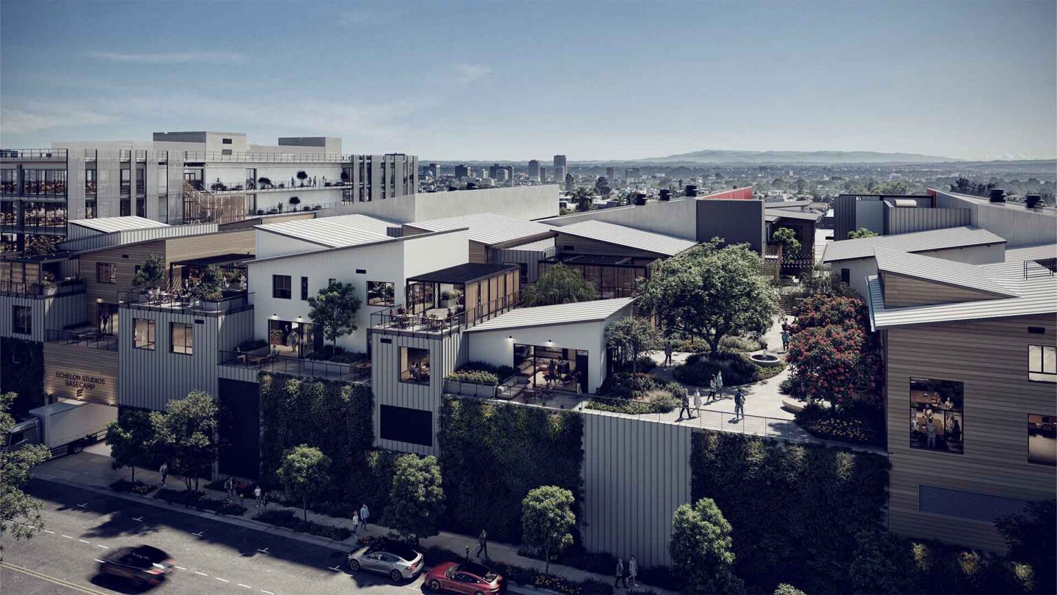 A village of creative sanctuaries - private, elevated, and full of light.