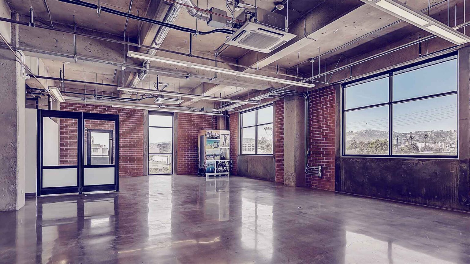 A raw backdrop for doing your best work.