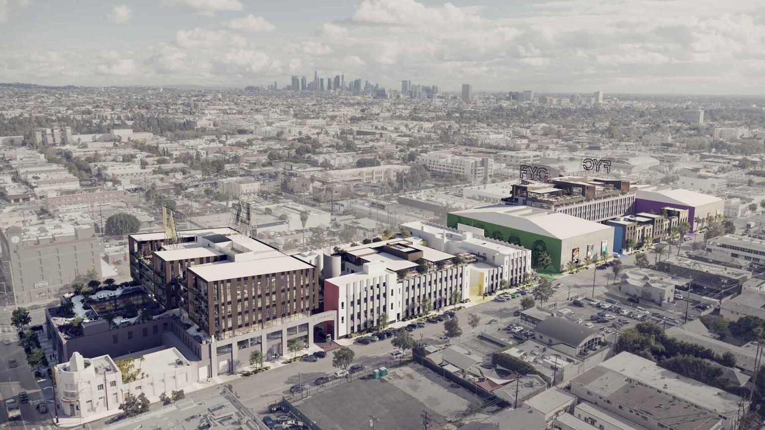 A full-block vision for modern storytelling—where workspace and production move side by side.